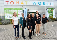 Alle bezoekers werden warm ontvangen door het team van Tomatoworld.